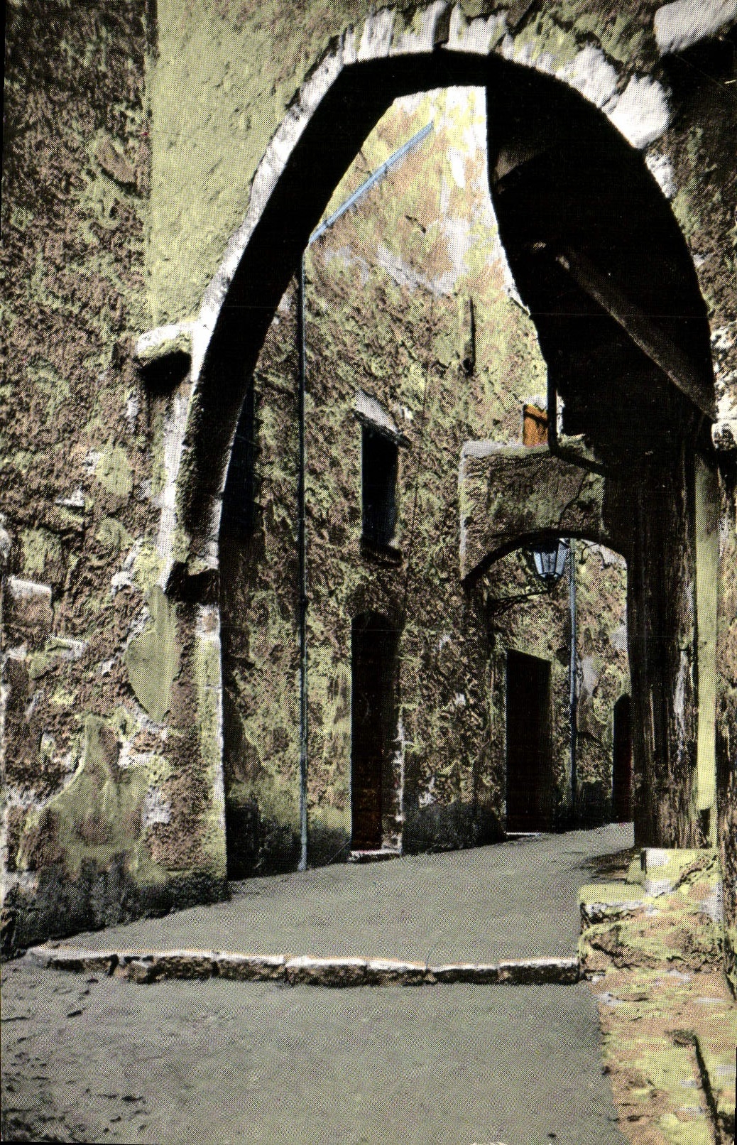 POSTAL MODERNA la calle de Grasse de Eveche lleva la datación de las Edades Medias