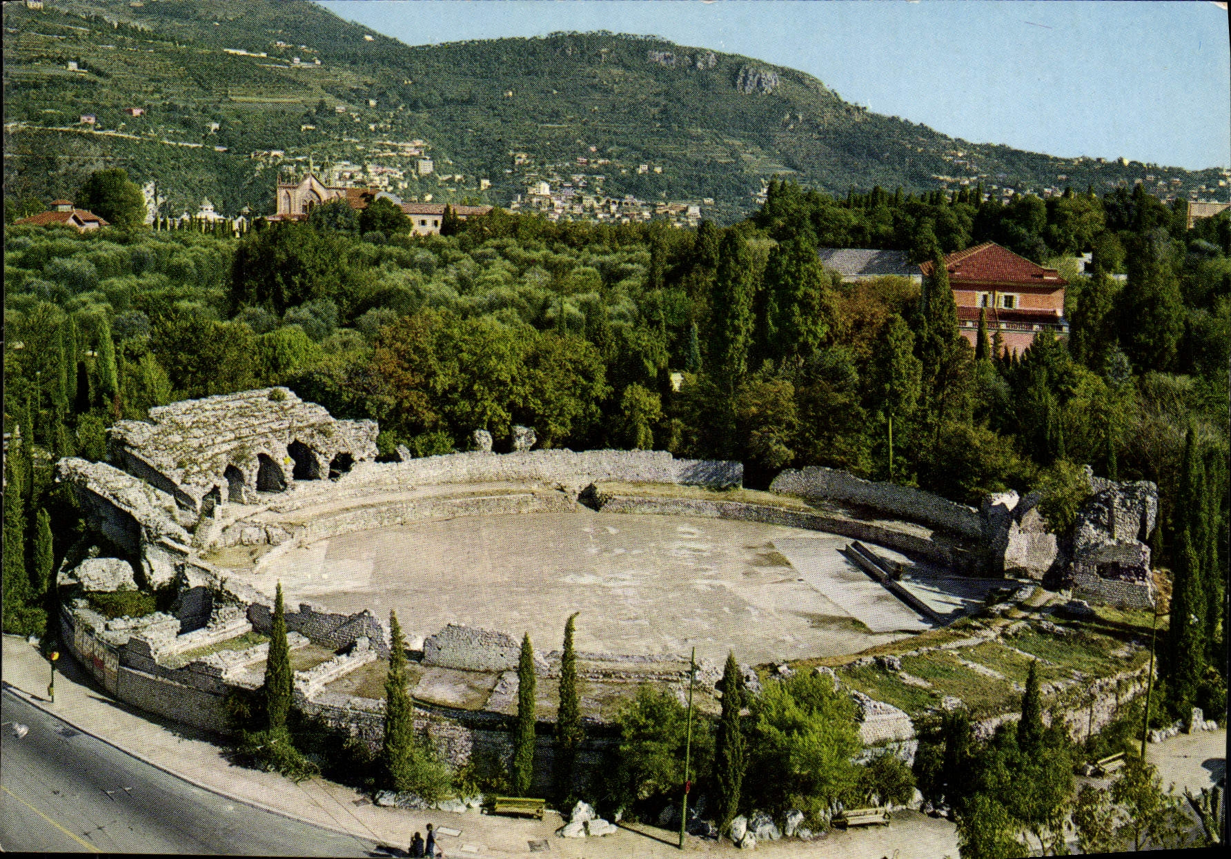 CPM Nice Les Arenes de Cimiez Vestige Romain