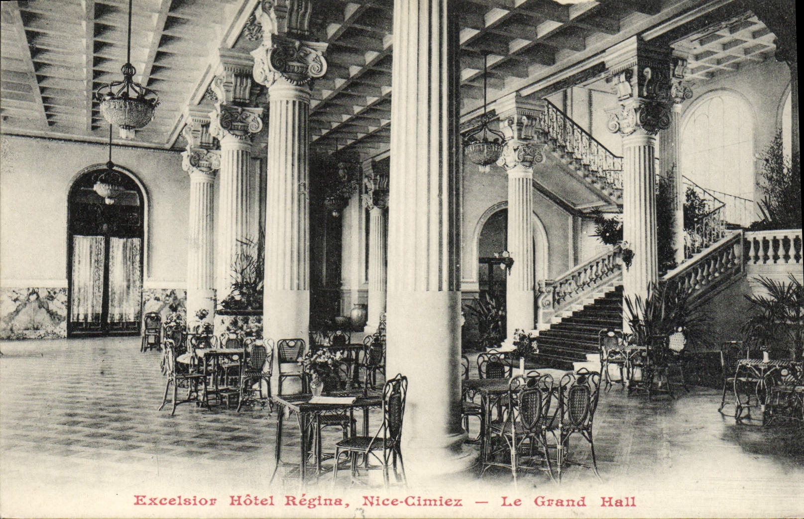 CPA Excelsior Hotel Regina Nice Cimiez Le Grand Hall
