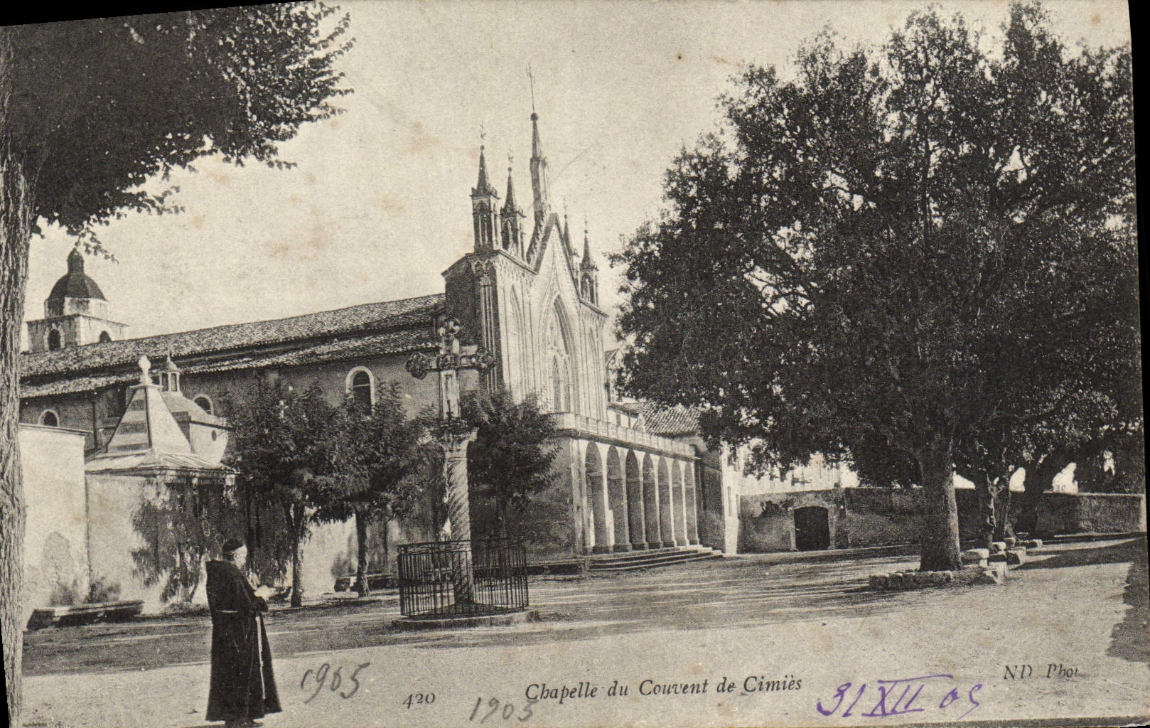 CPA Chapelle du Couvent de Cimies