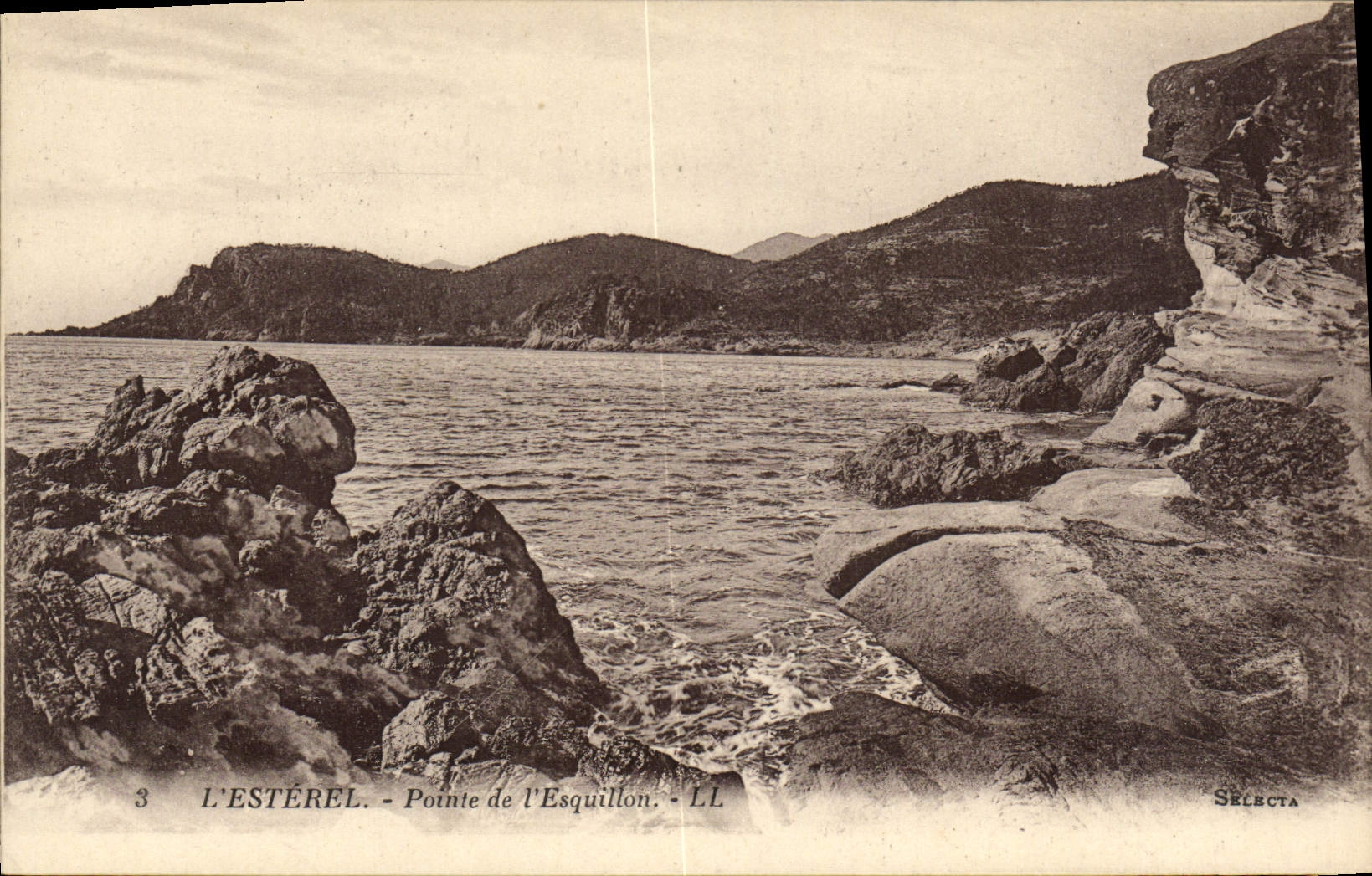 CPA L'Esterel Pointe de l'Esquillon 