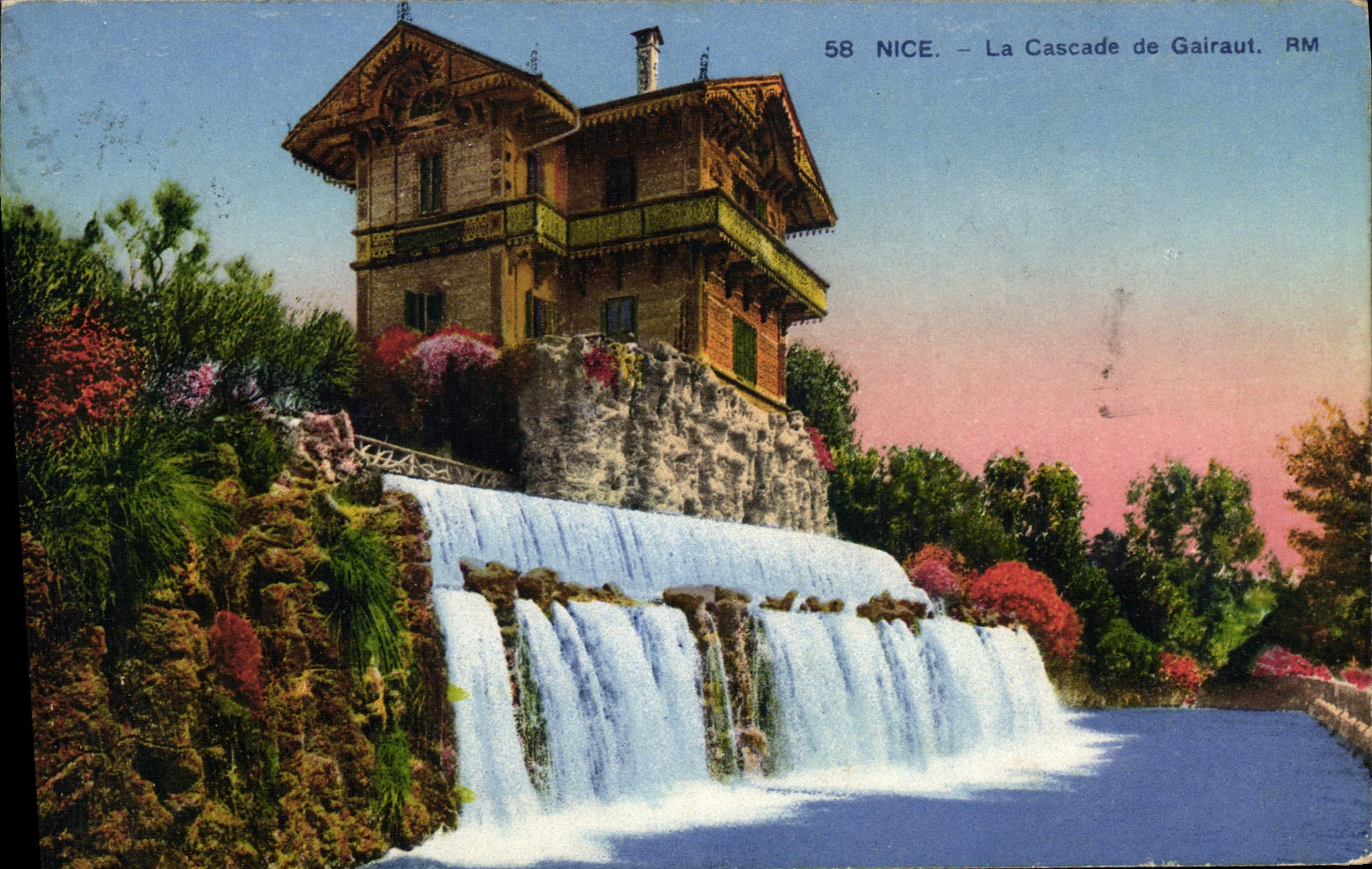 CPA Nice La Cascade de Gairaut