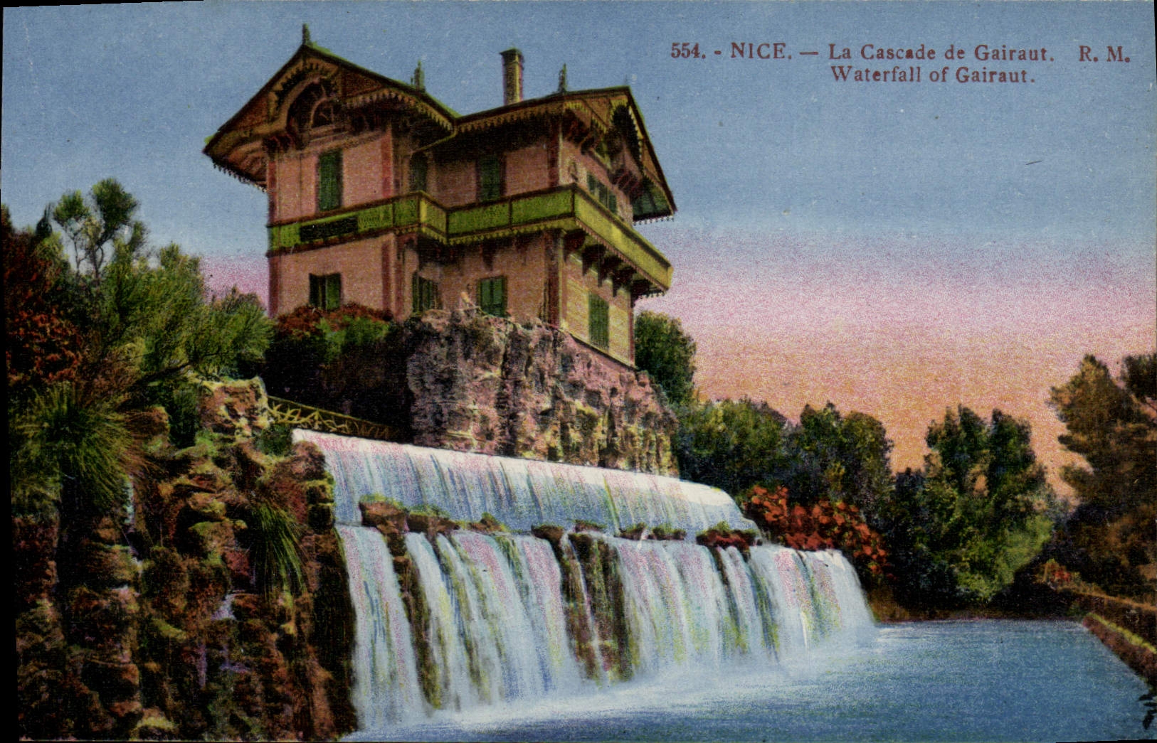 CPA Nice La Cascade de Gairaut