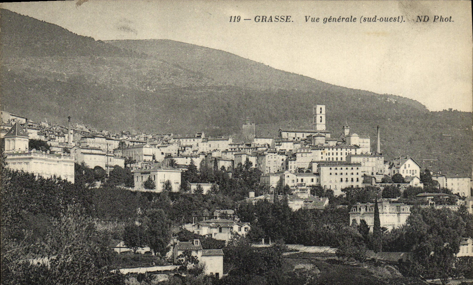 CPA Grasse Vue generale