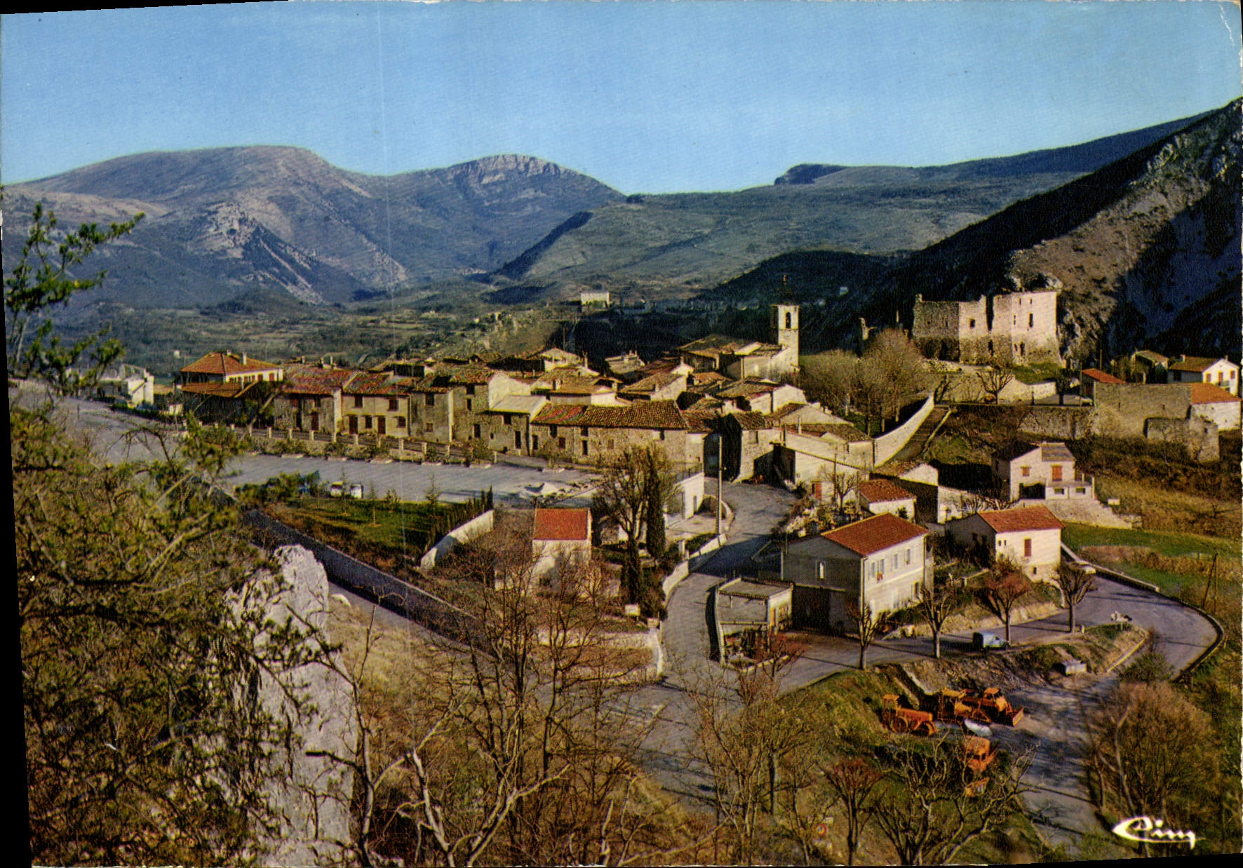 POSTAL MODERNA opinión de la aldea de Greolieres