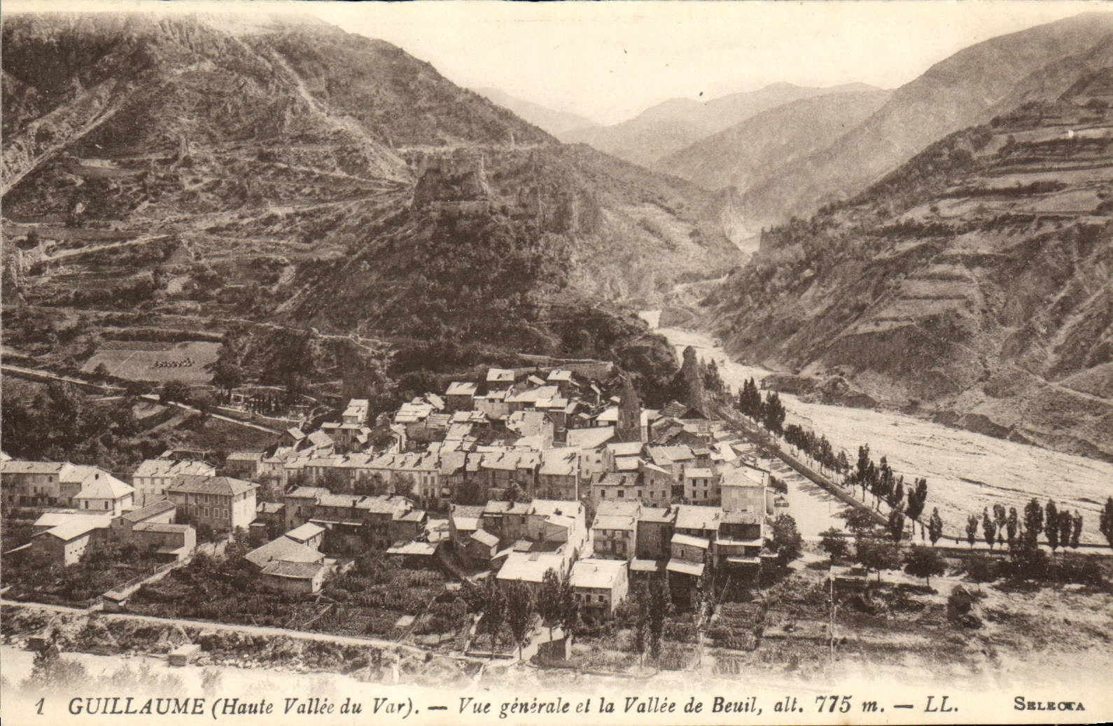 Opinión de Guillermo de la POSTAL de la VENDIMIA y el valle de Beuil