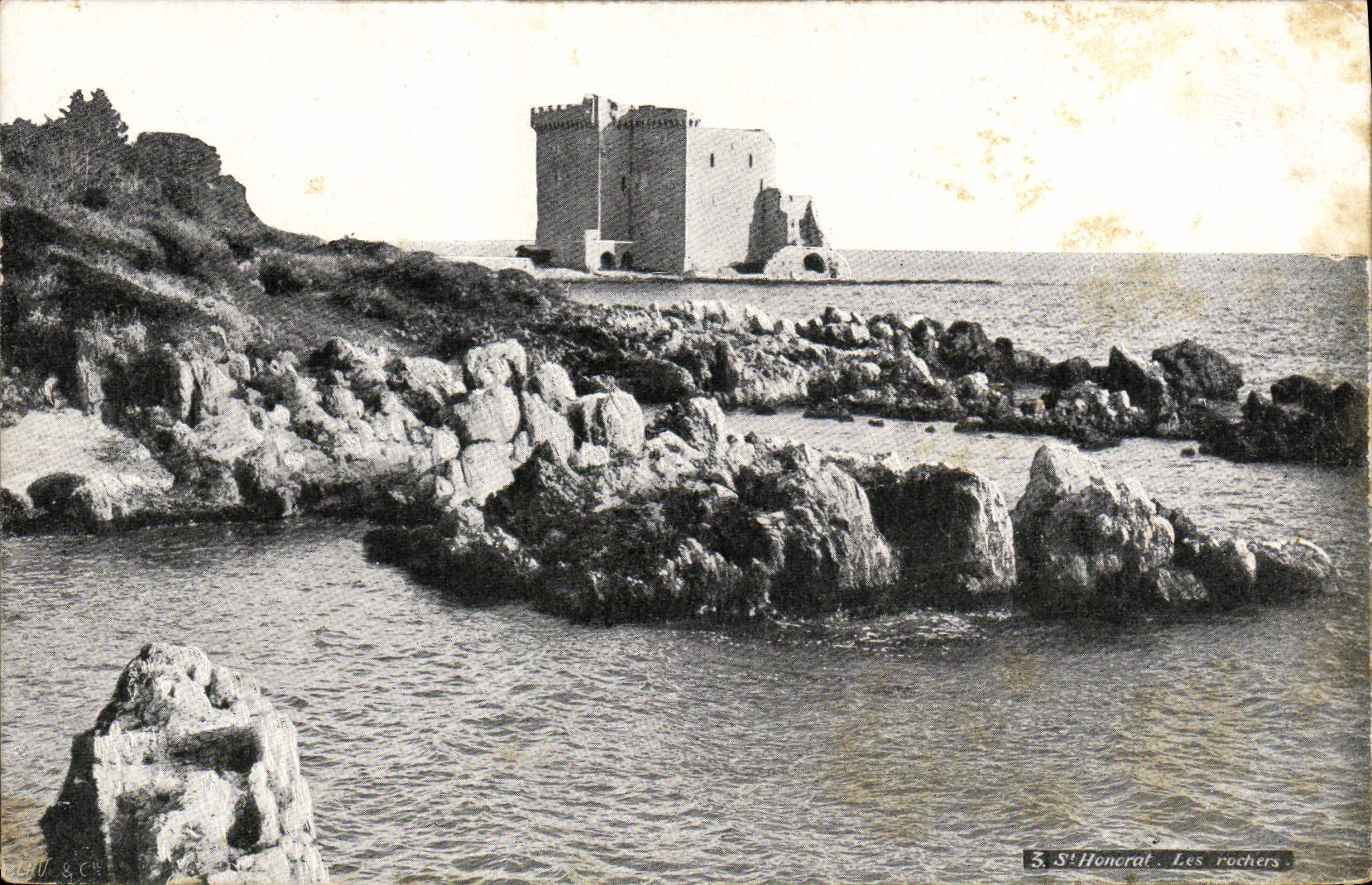 CPA St Honorat Les Rochers 