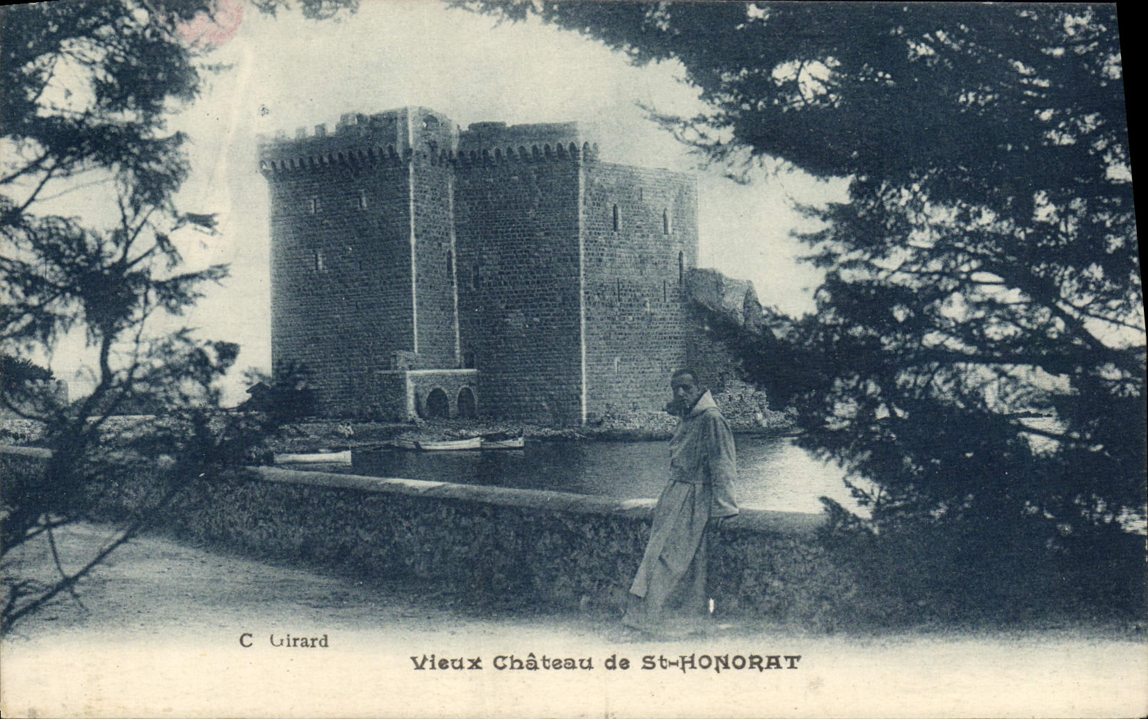 CPA Vieux Chateau de St Honorat