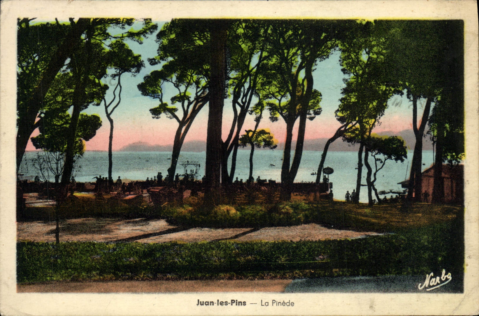 CPA Juan les Pins La Pinede 