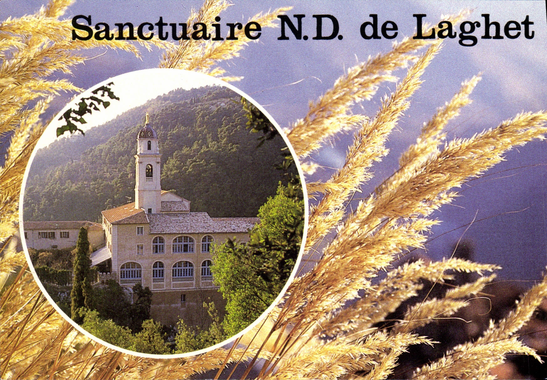 POSTAL MODERNA santuario NR D de Laghet