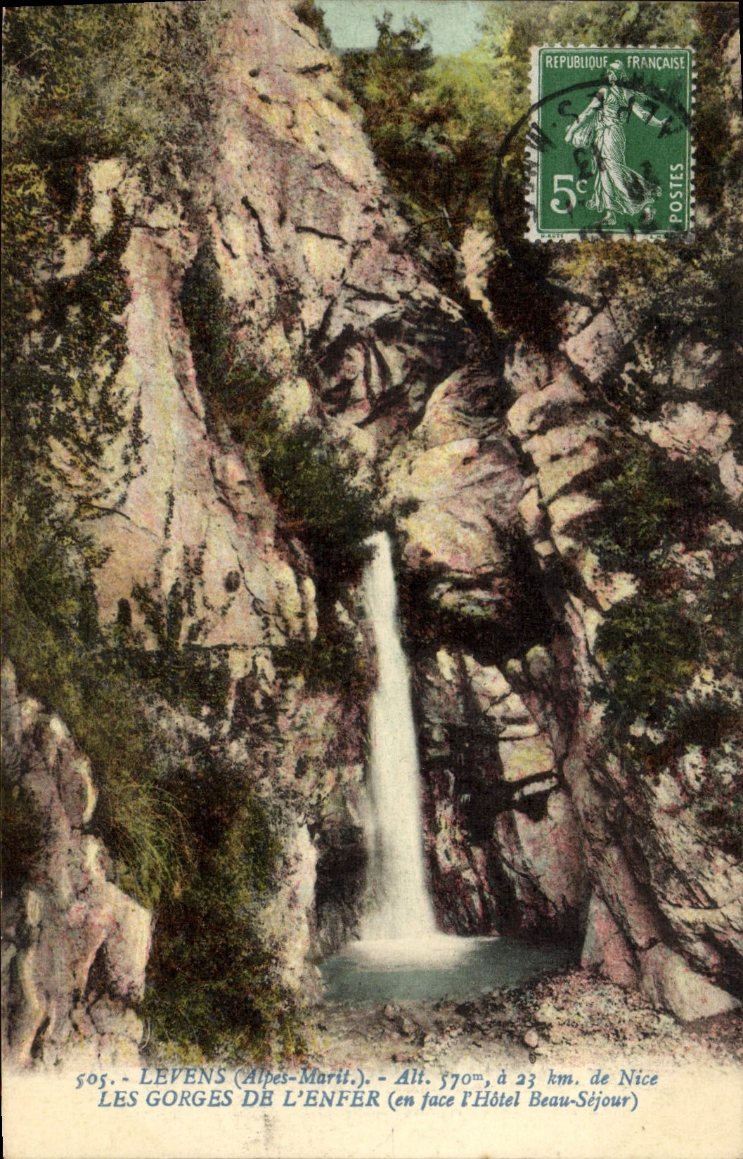 CPA Levens Les Gorges de l'Enfer 