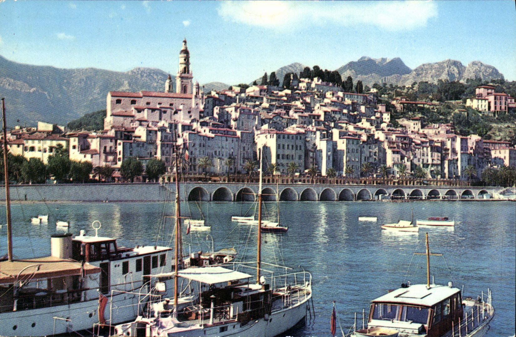 CPM Menton La vieille ville et le port