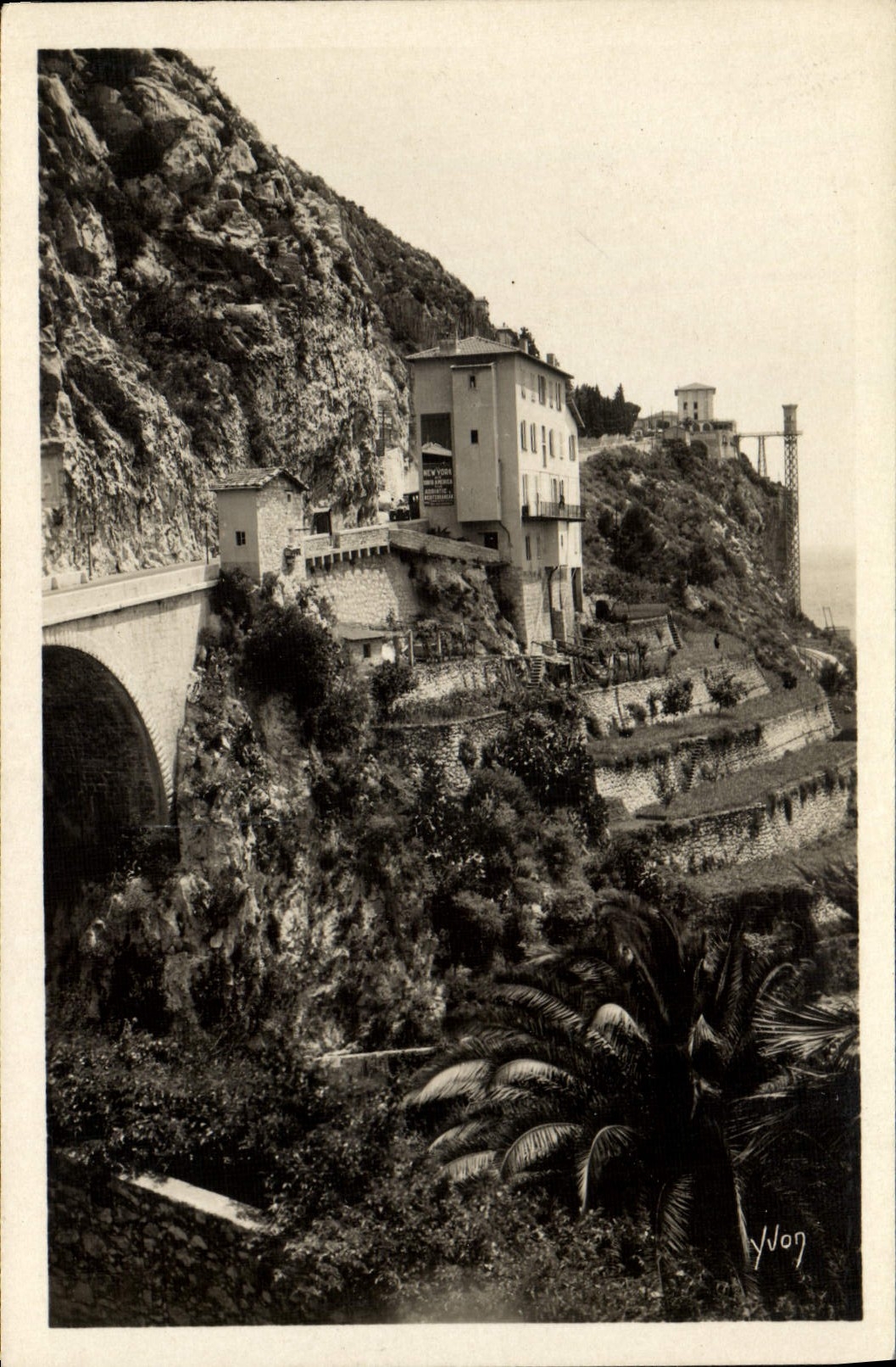 CPA Menton Frontiere Franco Italienne Ponte San Luigi