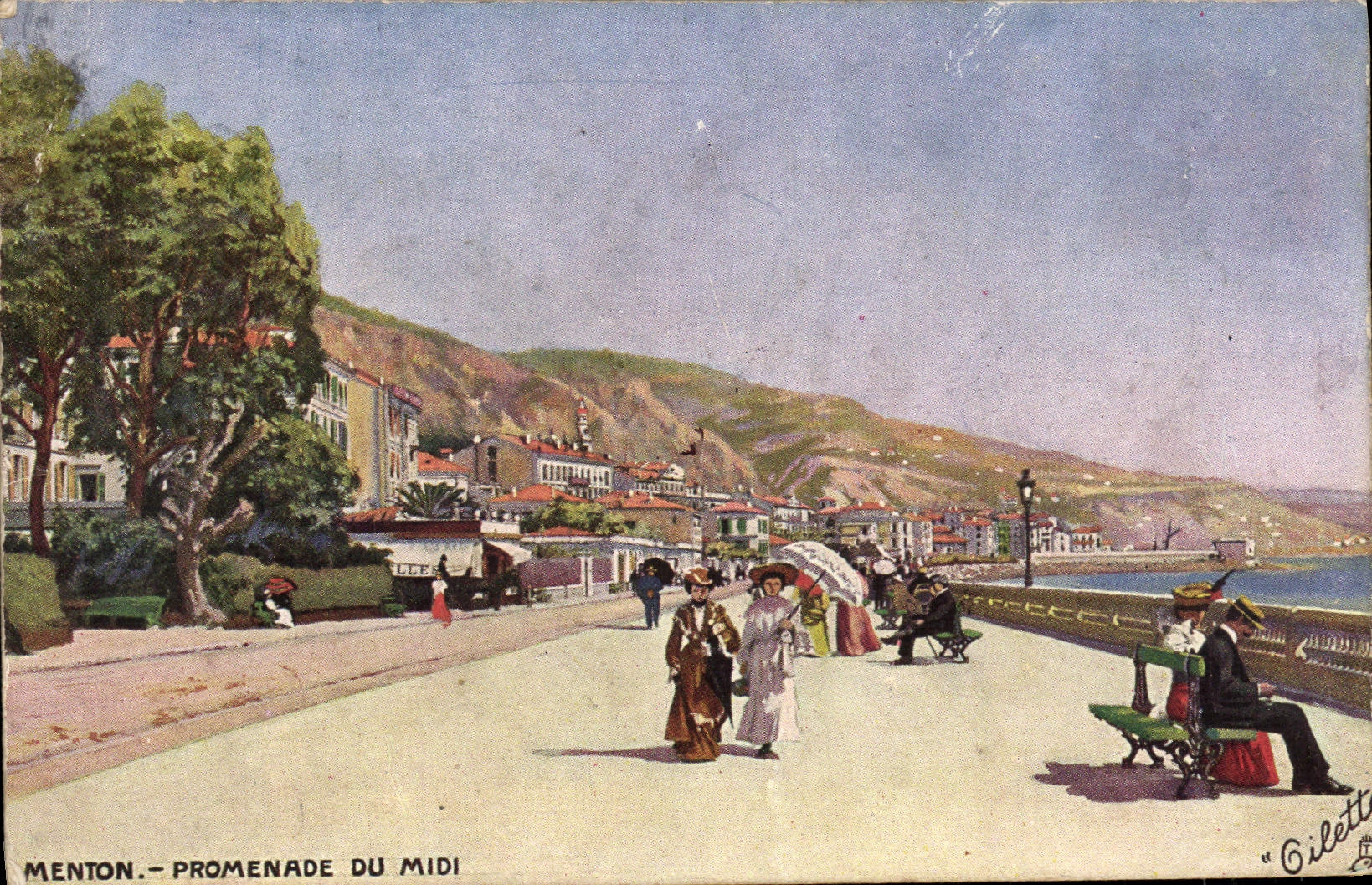 De la VENDIMIA de la POSTAL caminata Menton del sur