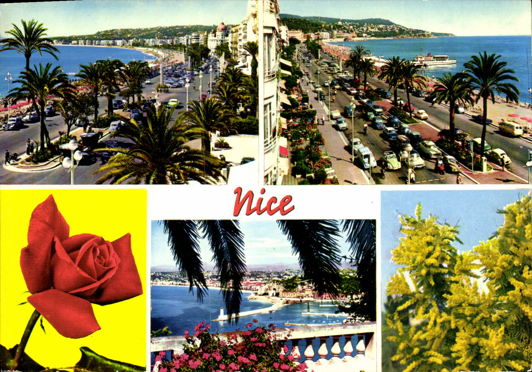 CPM Nice La promenade des anglais 