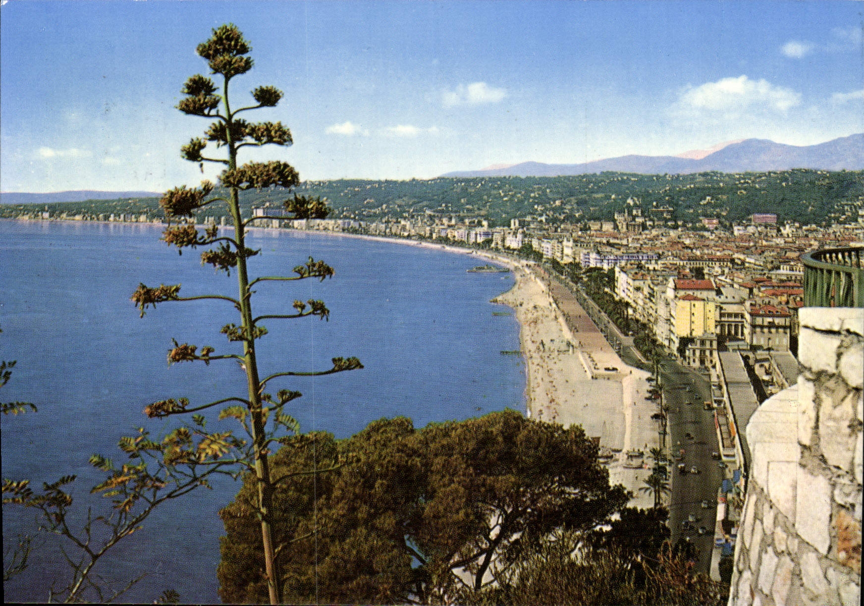 CPM Nice Vue Generale Rete Prise Du Chateau