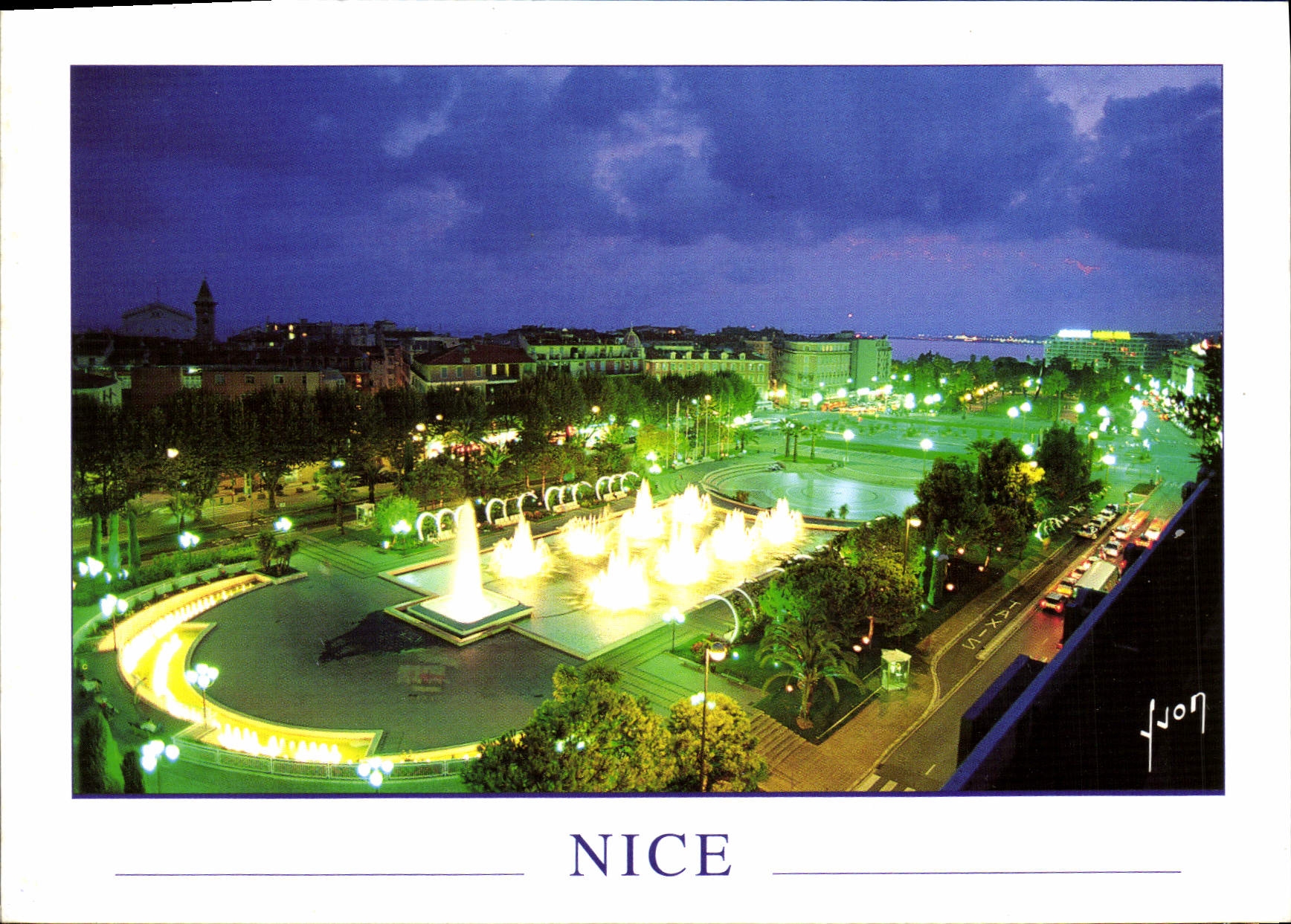 MODERN CARD Nice Massena Space