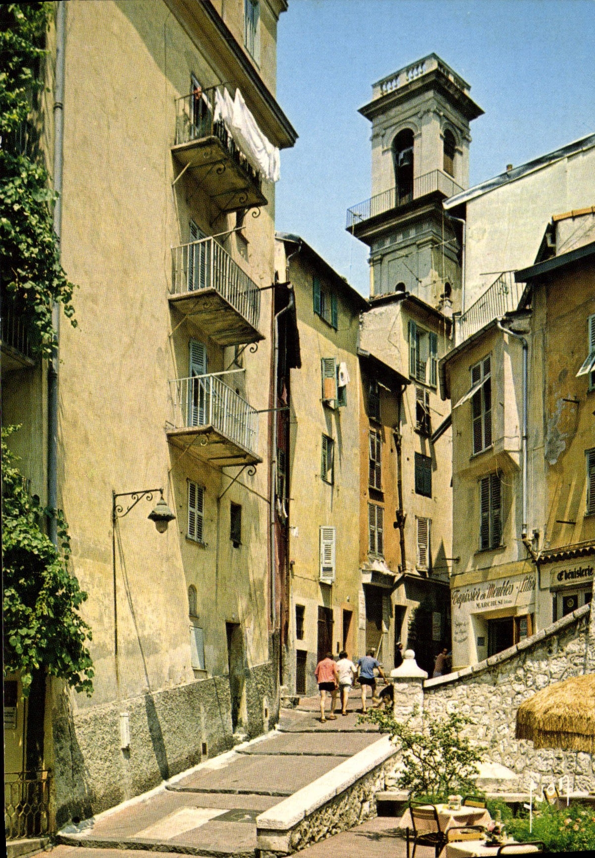 POSTAL MODERNA Niza St Agustín de la iglesia