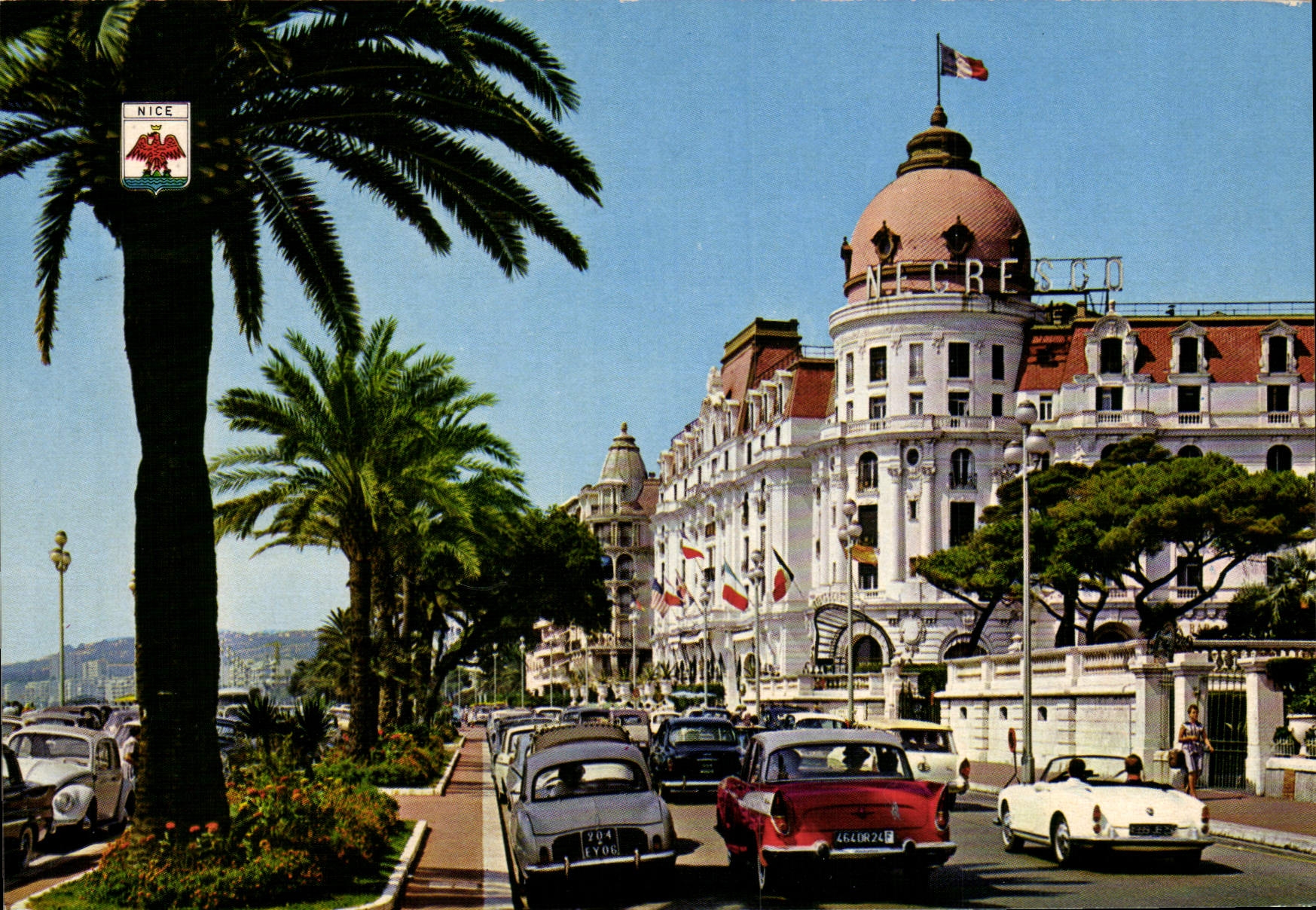 MODERN CARD Nice Negresco Hotel