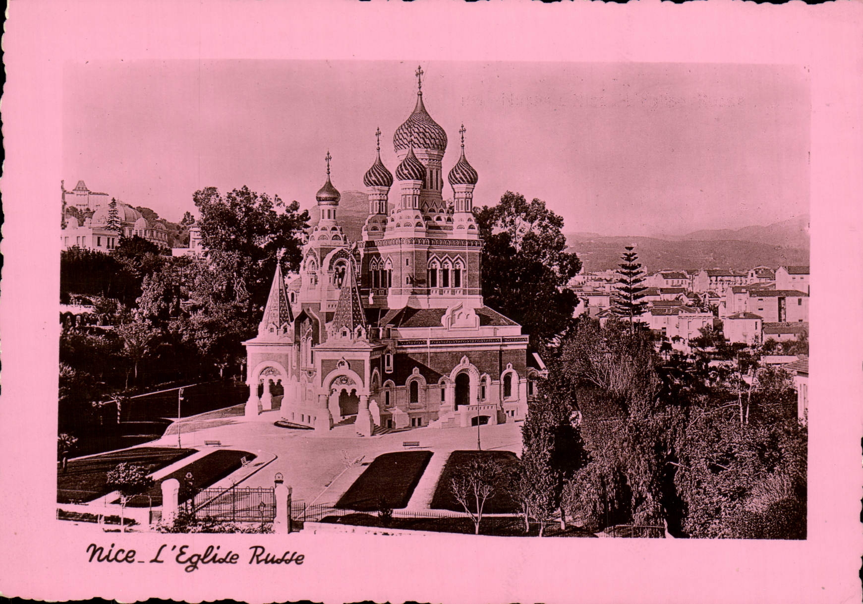 CPM Nice L'Eglise Russe Russie Russia