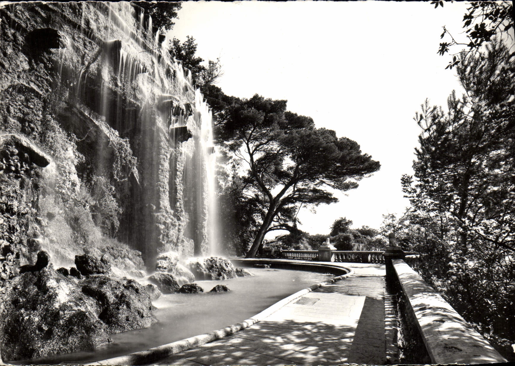 CPA Nice Cascade du Chateau