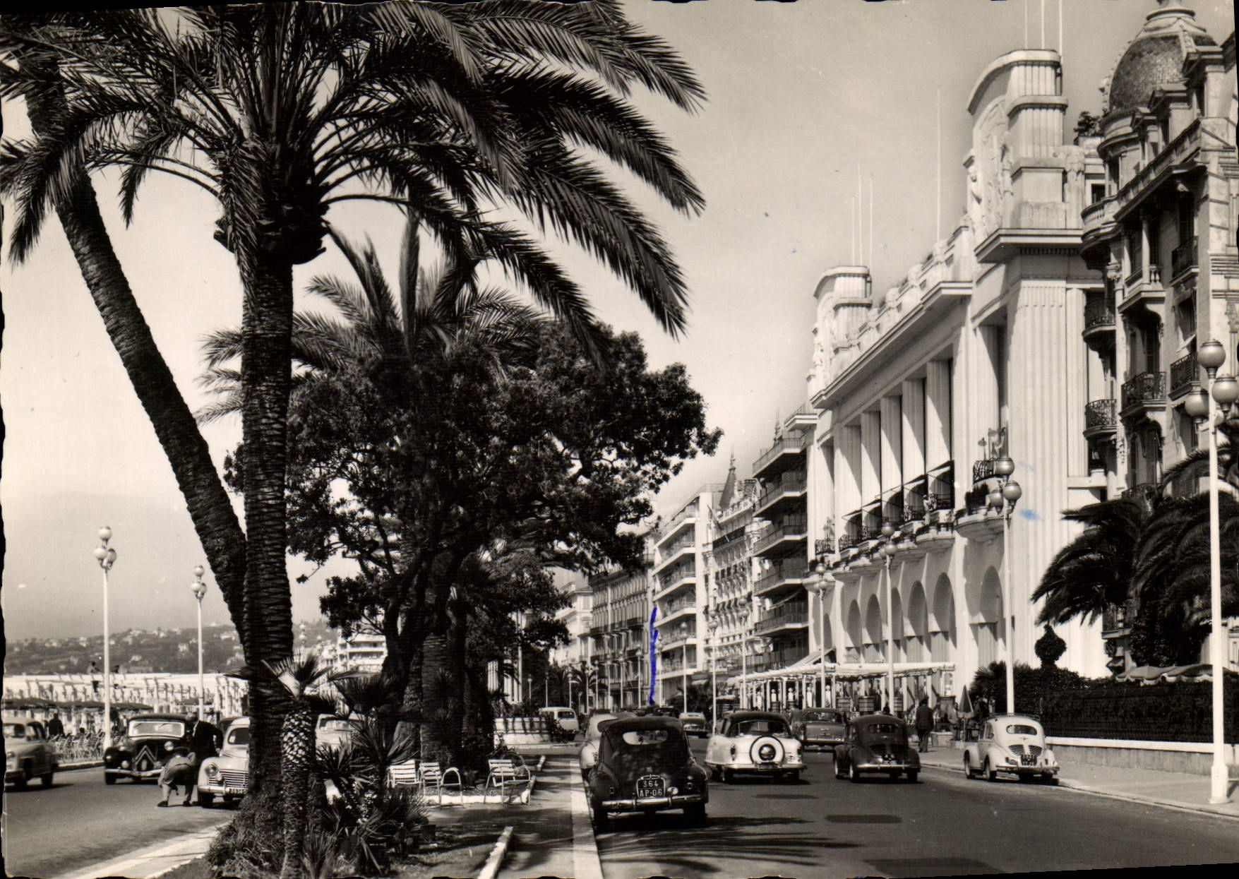 CPA Nice Palais de la Mediterranee