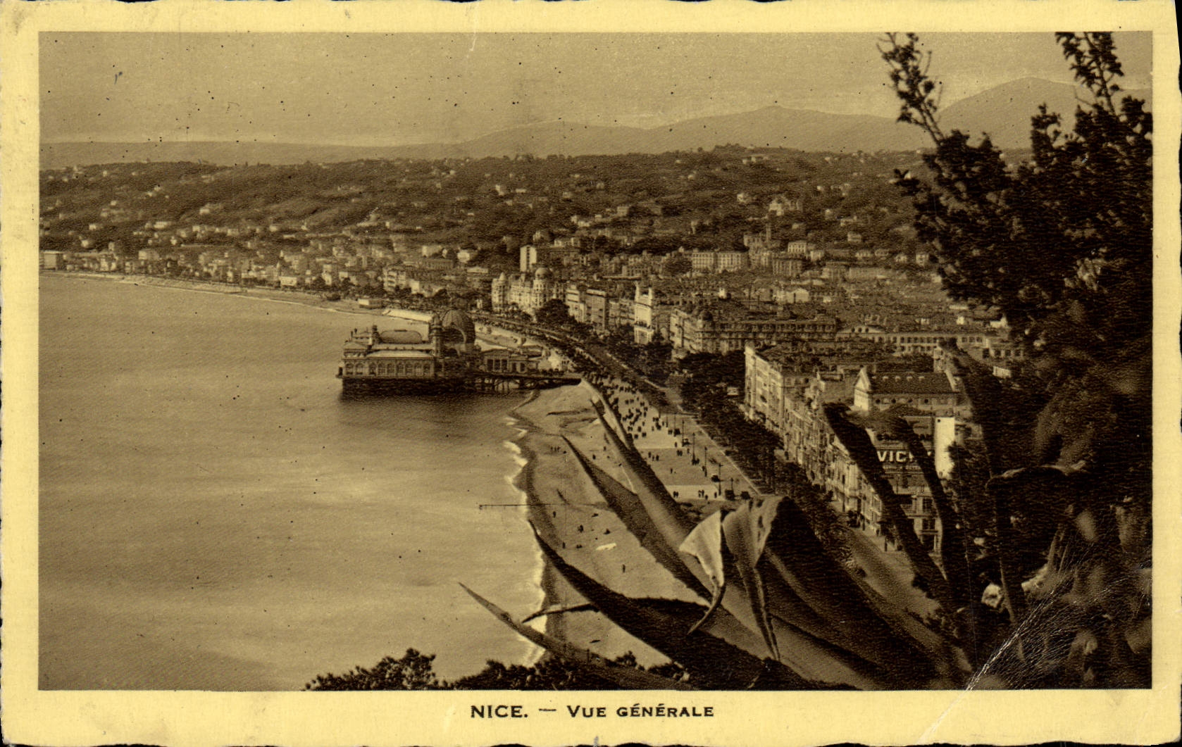 CPA Nice Vue Generale