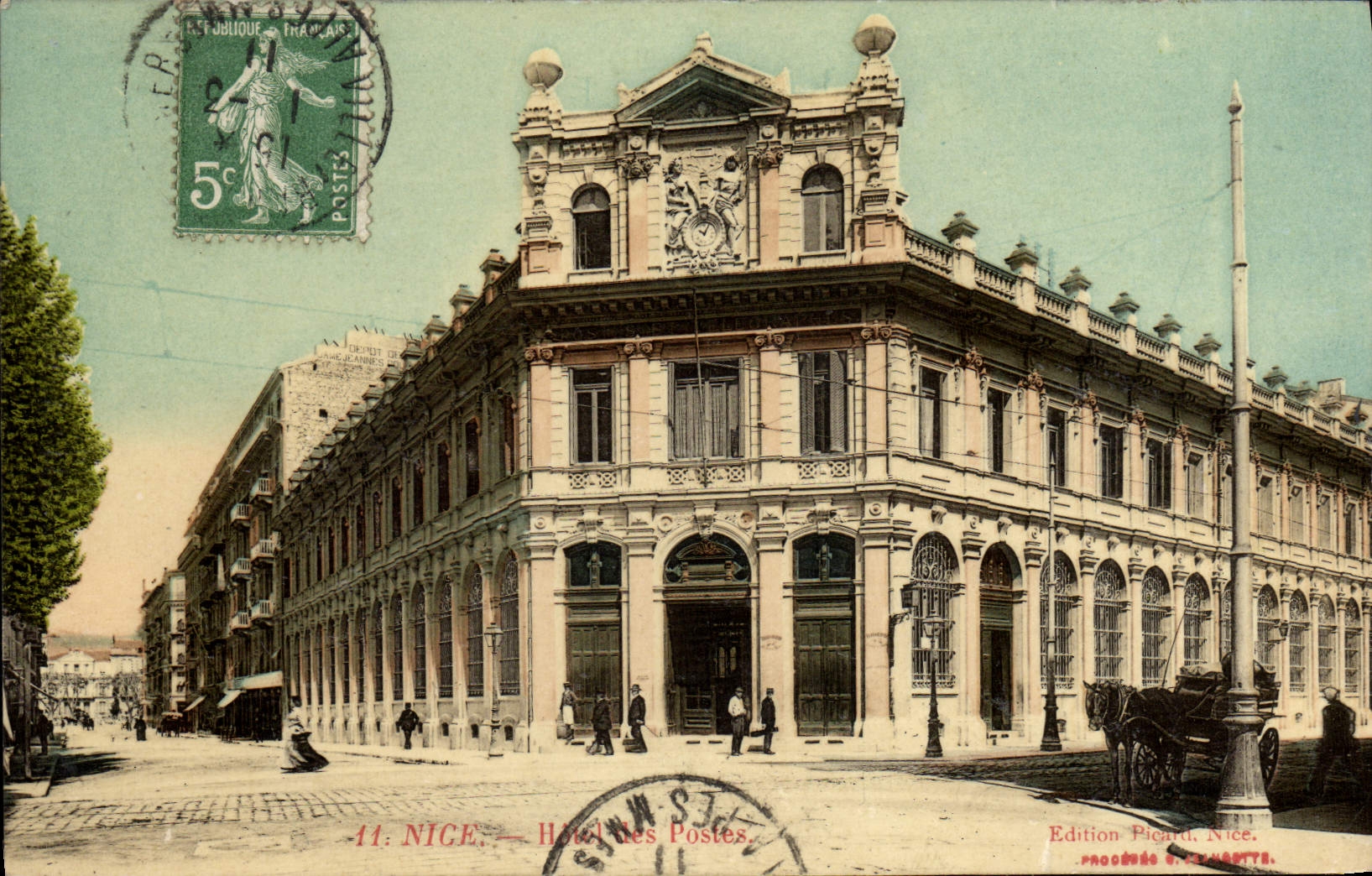 CPA Nice Hotel les Postes