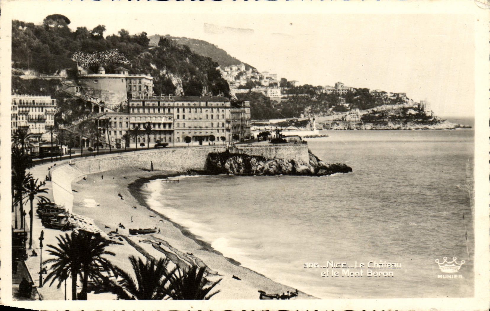 CPA Nice Le Chateau le Mont Boron