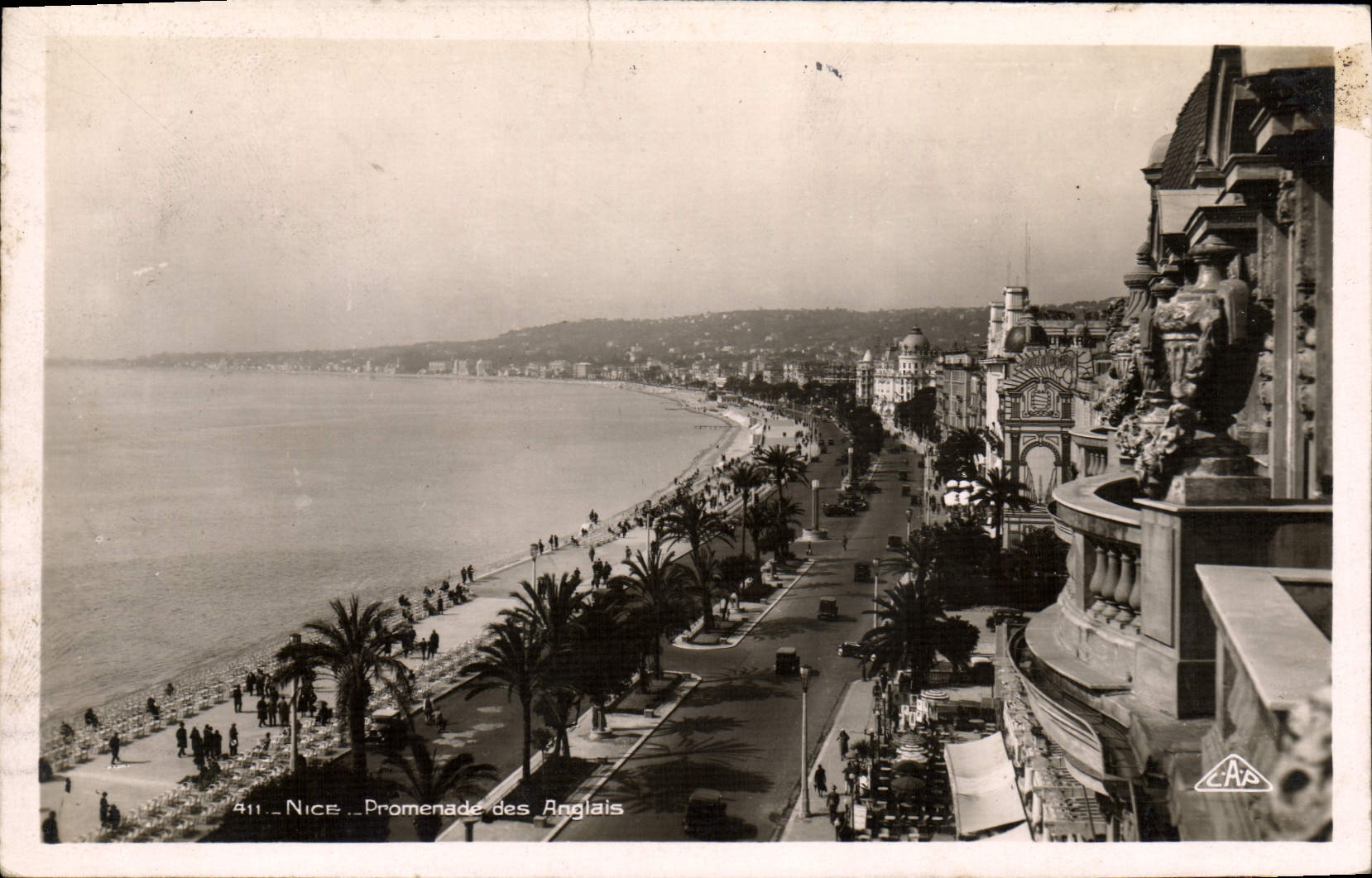 CPA Nice Promenade des Anglais 