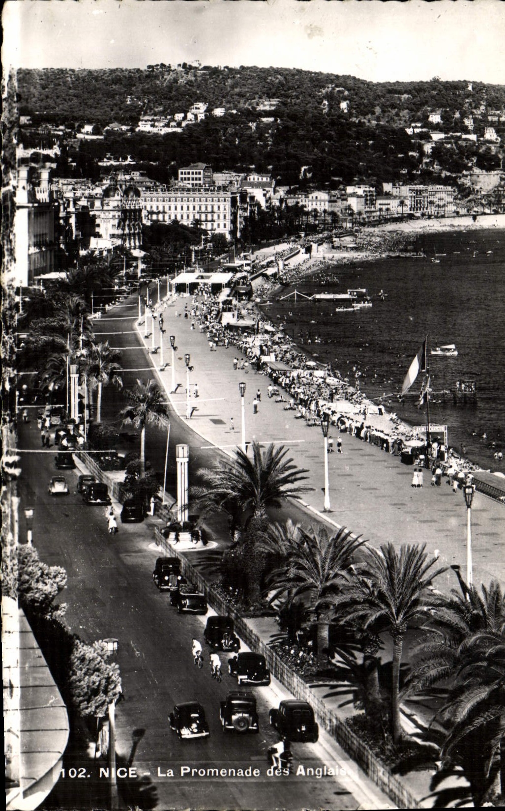 CPA Nice La promenade des Anglais 