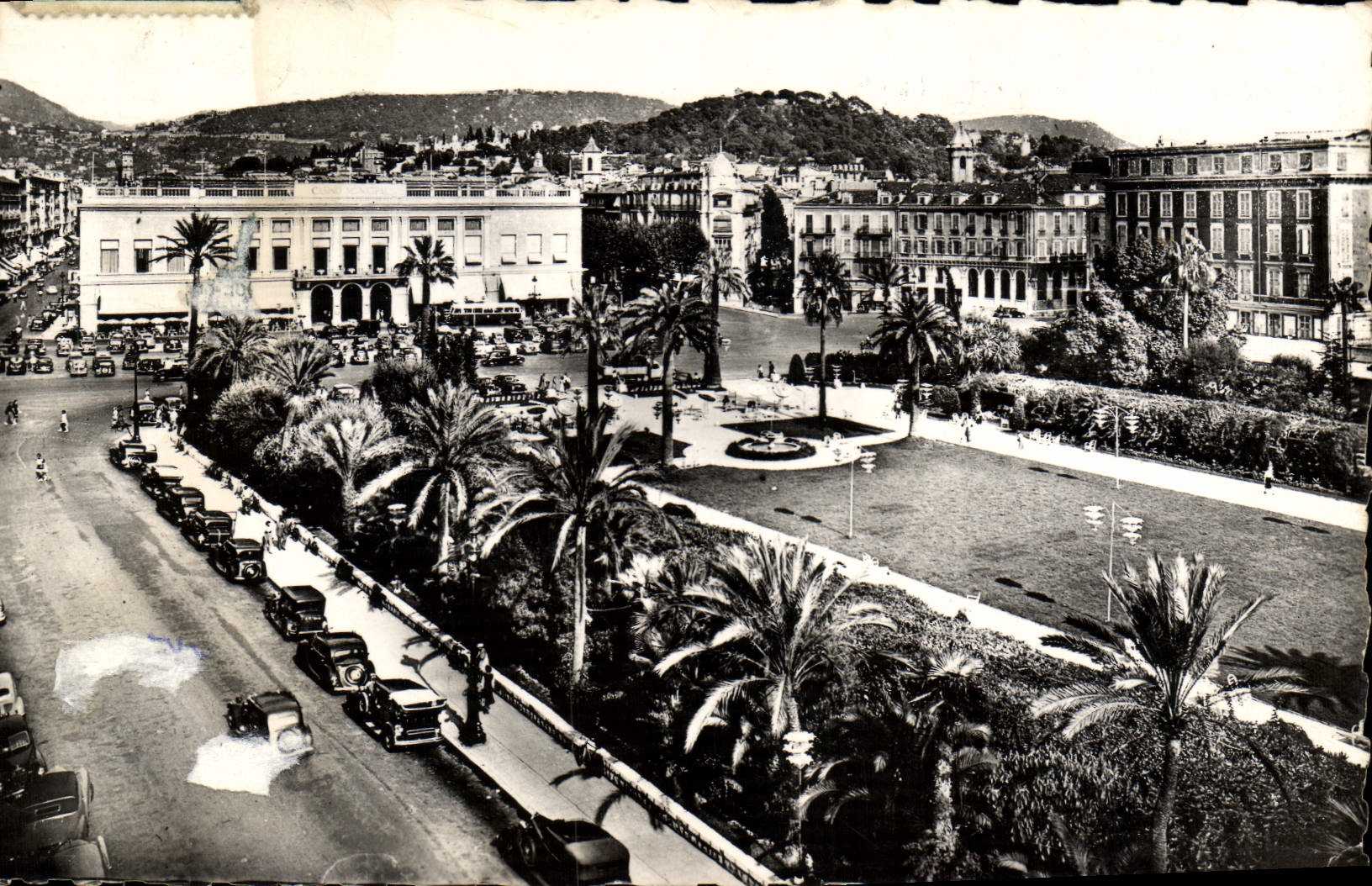 CPA Nice La Place Massena Et le Casino