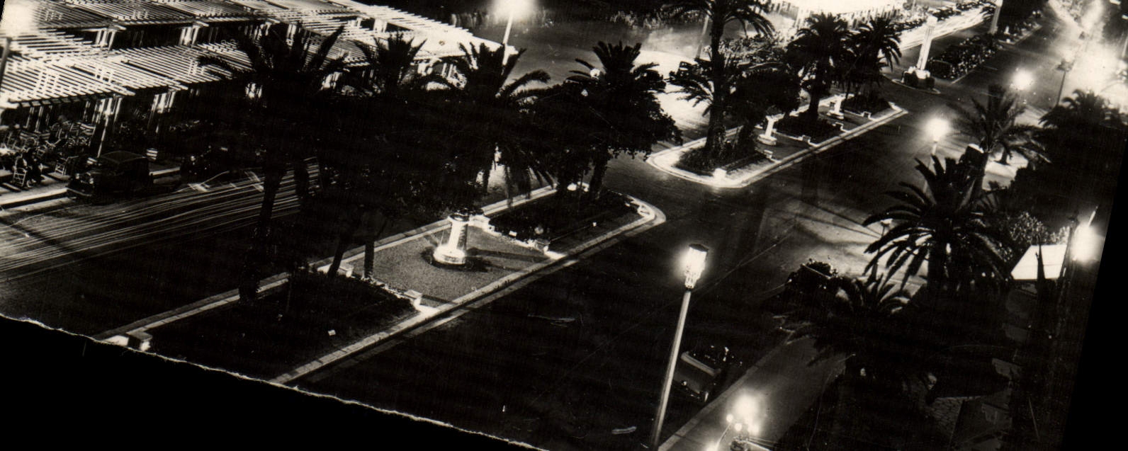 CPA Nice La Promenade des Anglais la Nuit