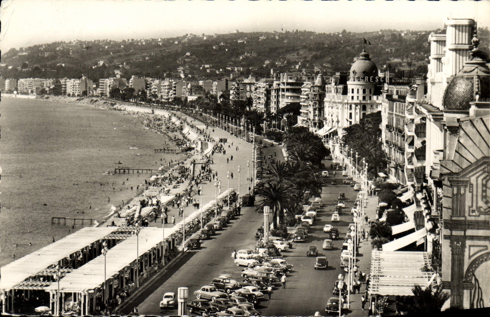CPA Nice La Promenade Des Anglais