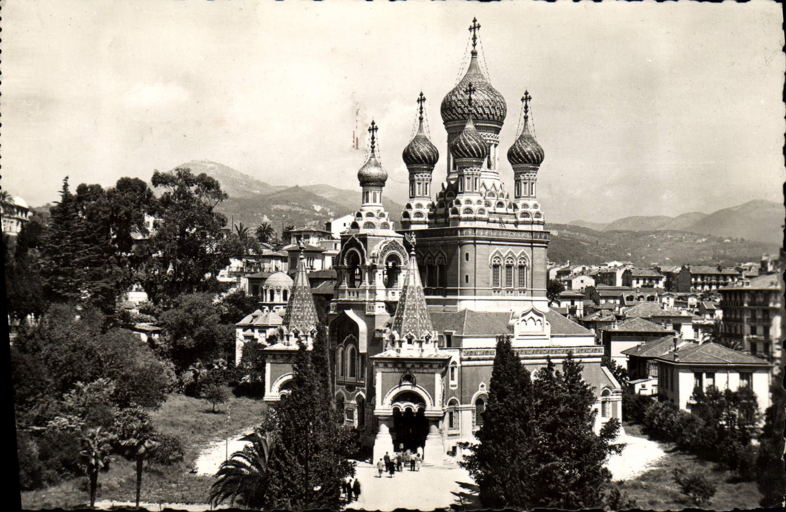CPA Nice L'Eglise Russe Russie Russia