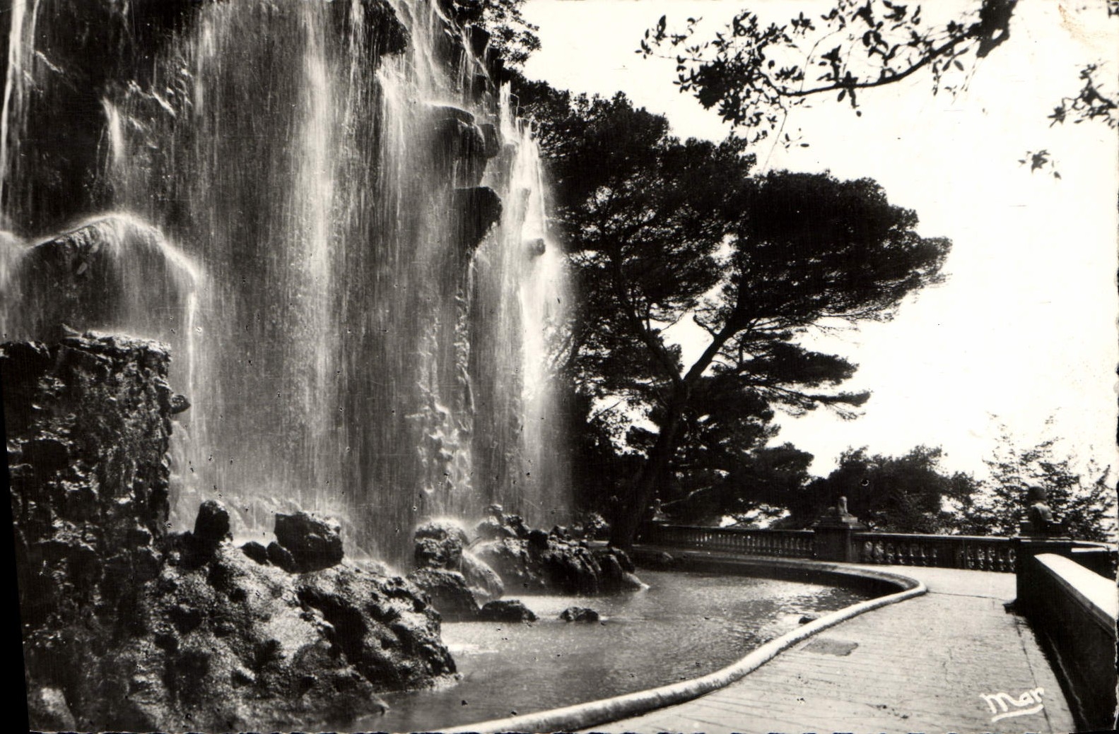 CPA Nice La Cascade du Chateau