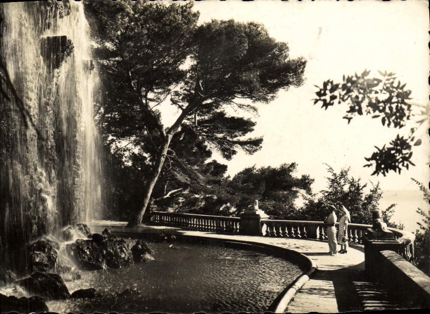 CPA Nice La Cascade du Chateau