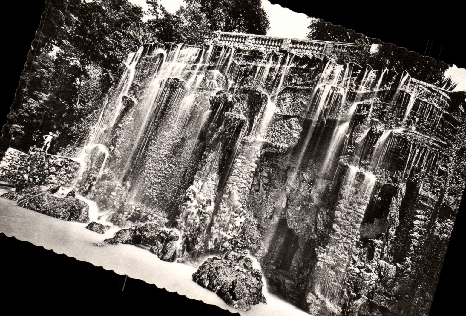 CPA Nice La Cascade Du Chateau