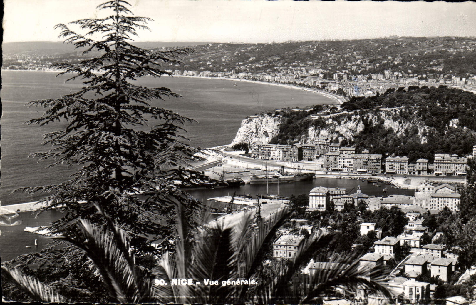 CPA Nice Vue Generale