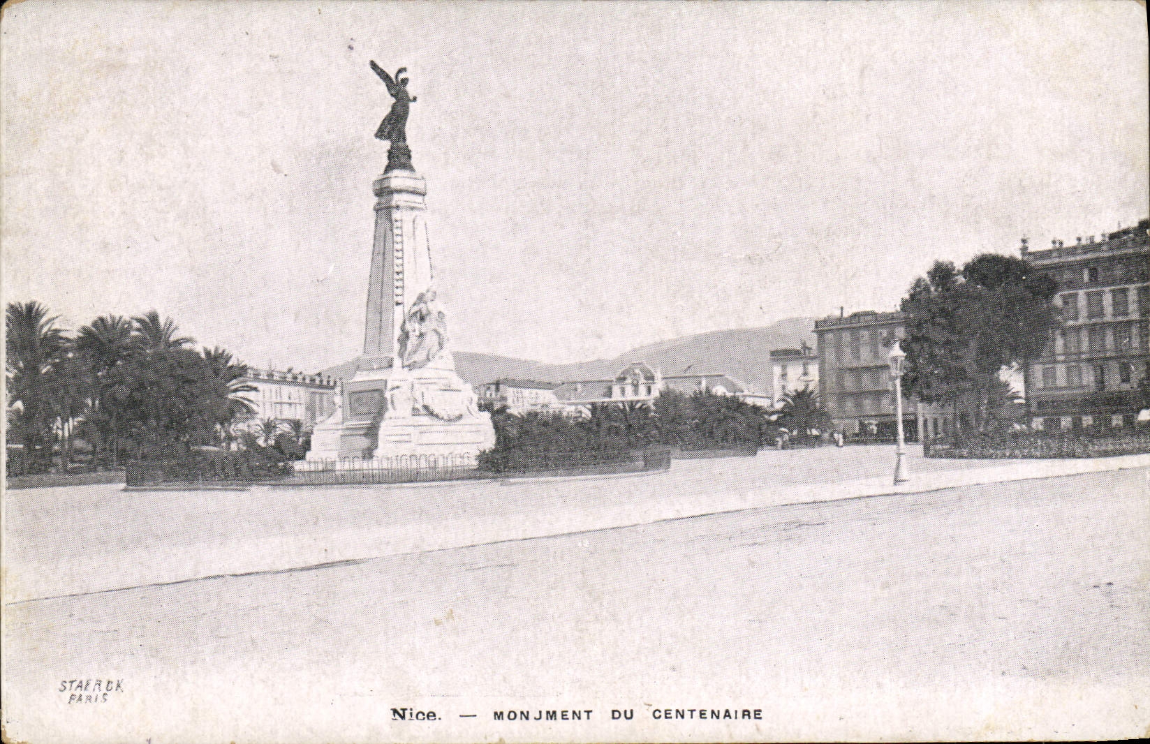 CPA Nice Monument Du Centenaire