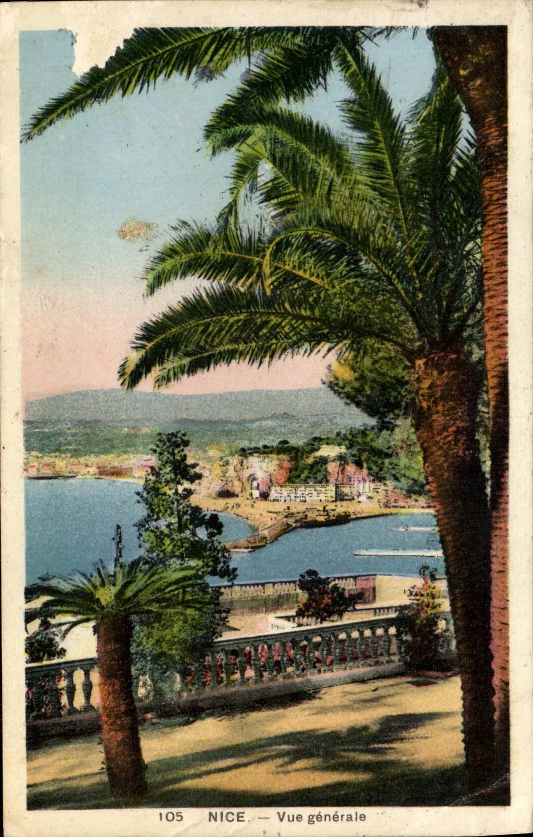 CPA Nice Vue Generale