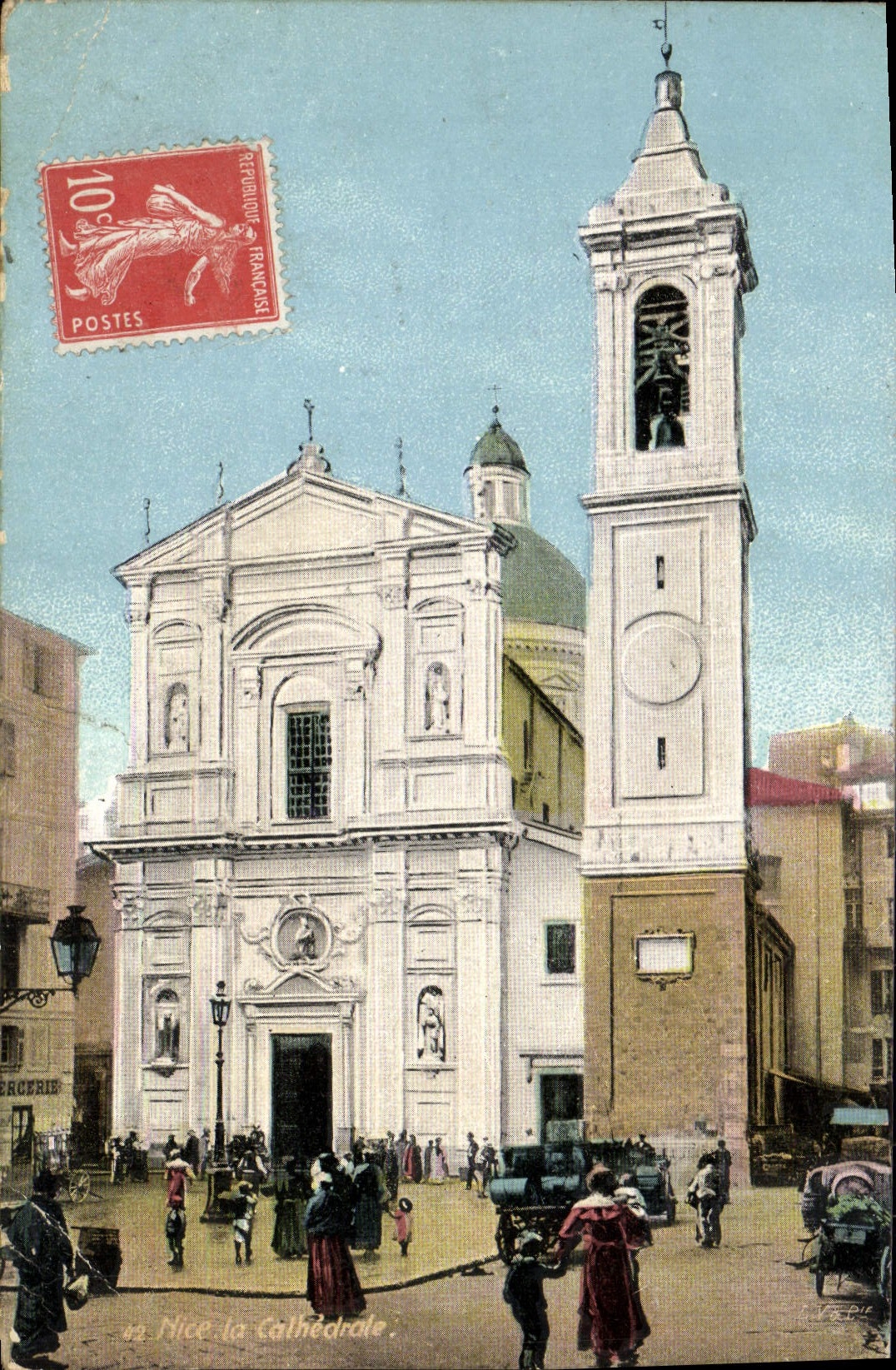 CPA Nice La Cathedrale