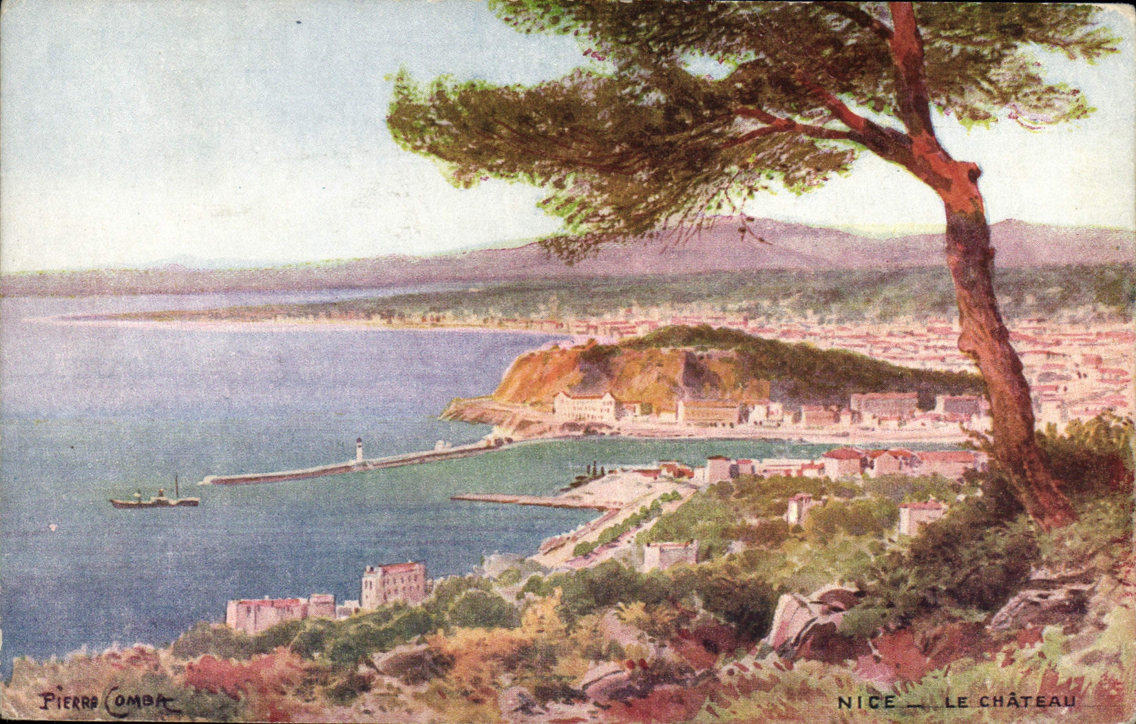CPA Nice Le chateau