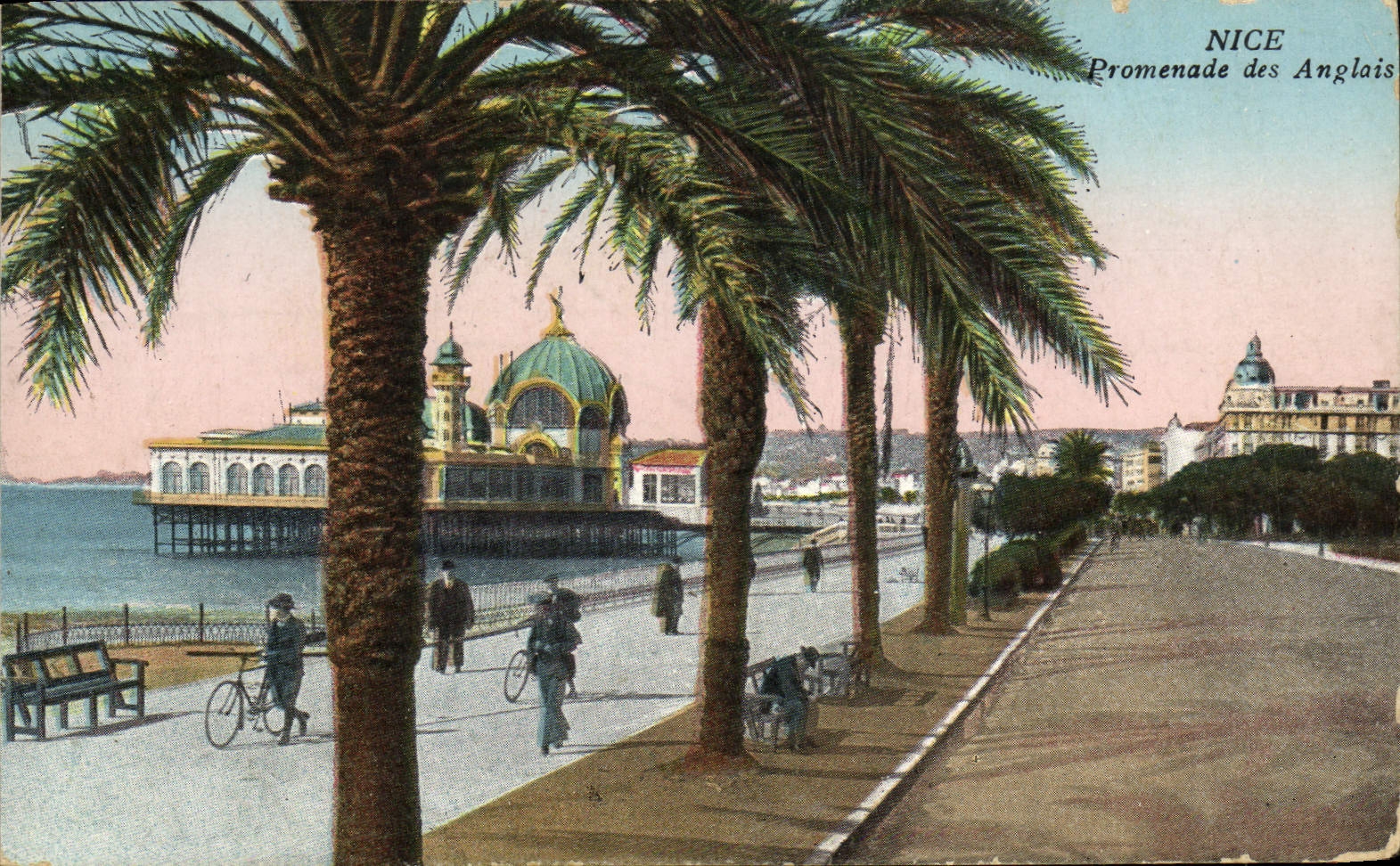 CPA Nice Promenade Des Anglais