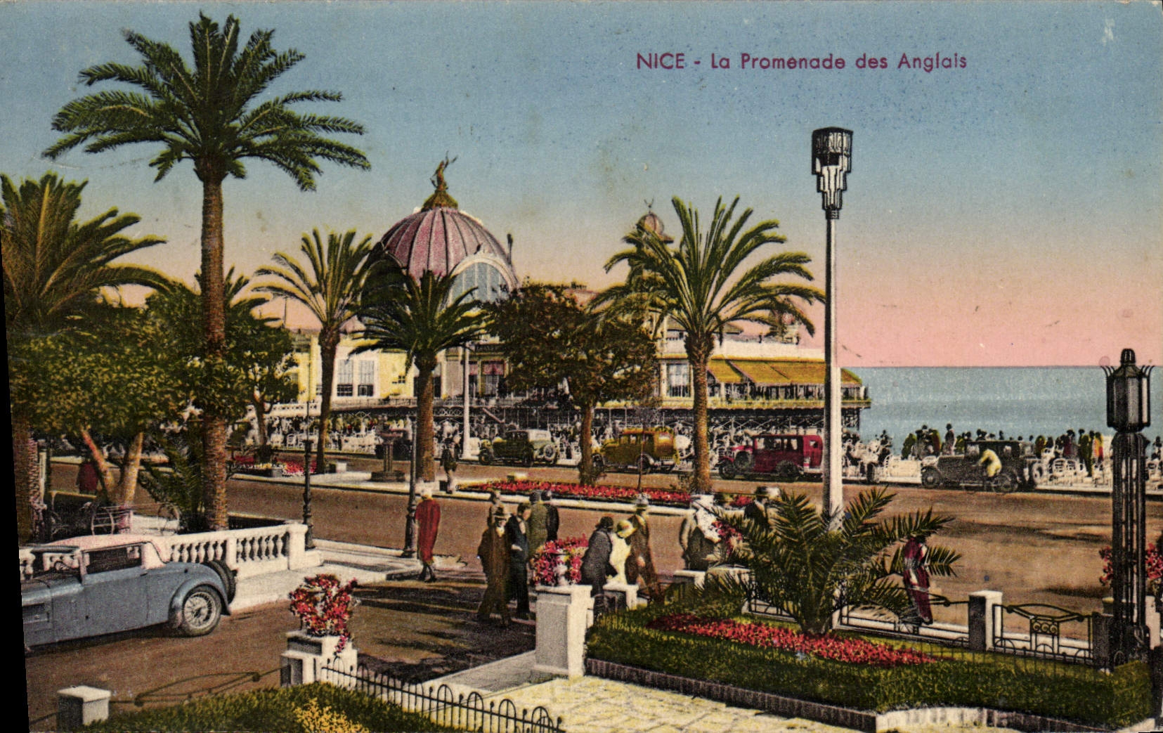 CPA Nice La Promenade des Anglais