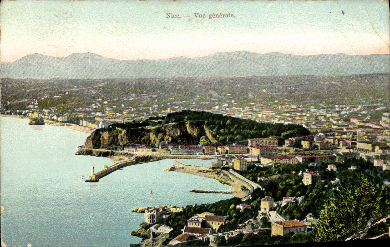 CPA Nice Vue Generale