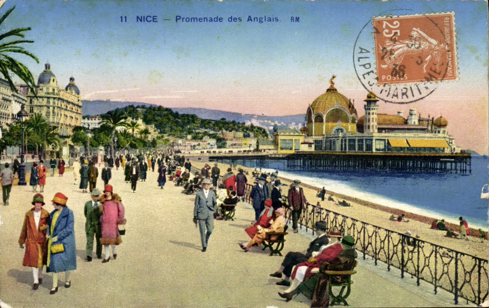 CPA Nice Promenade des Anglais