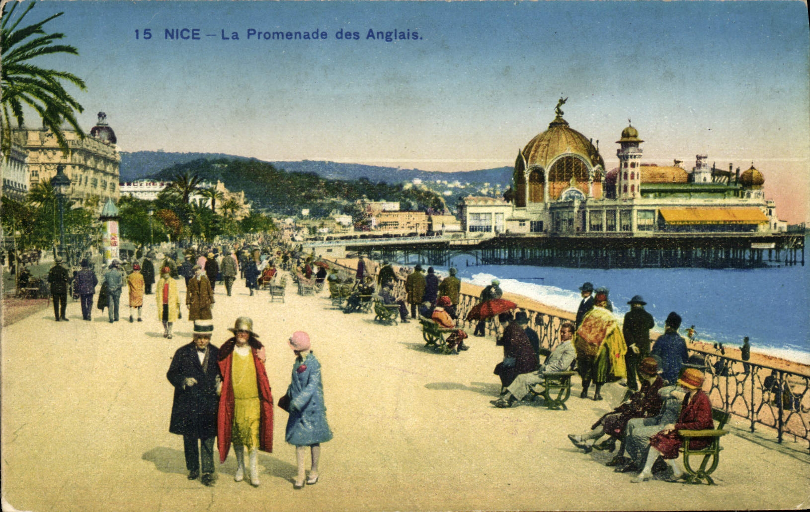CPA Nice Promenade des Anglais
