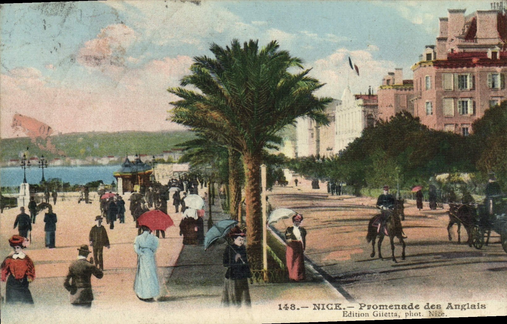 CPA Nice Promenade des Anglais