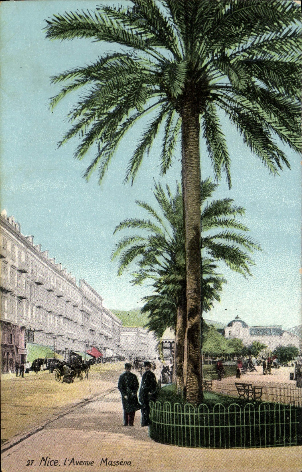 CPA Nice L'Avenue Massena